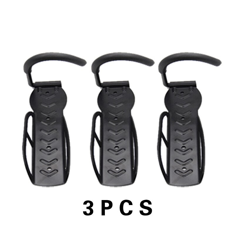 Cyrusher Bike Steel Wall Stand Holder Bicycle Hanger Hook Rack 30kg Capacity Bike Wall Mount Rack Stands Wall Parking Racks