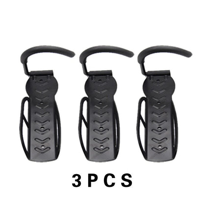 Cyrusher Bike Steel Wall Stand Holder Bicycle Hanger Hook Rack 30kg Capacity Bike Wall Mount Rack Stands Wall Parking Racks