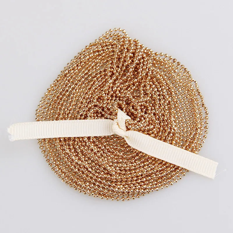 5m/Lot 1.5mm Metal Ball Bead Chains 7Colors Ketting Kettingen Bulk  Bulk Iron Chains for DIY  Jewelry Accessories