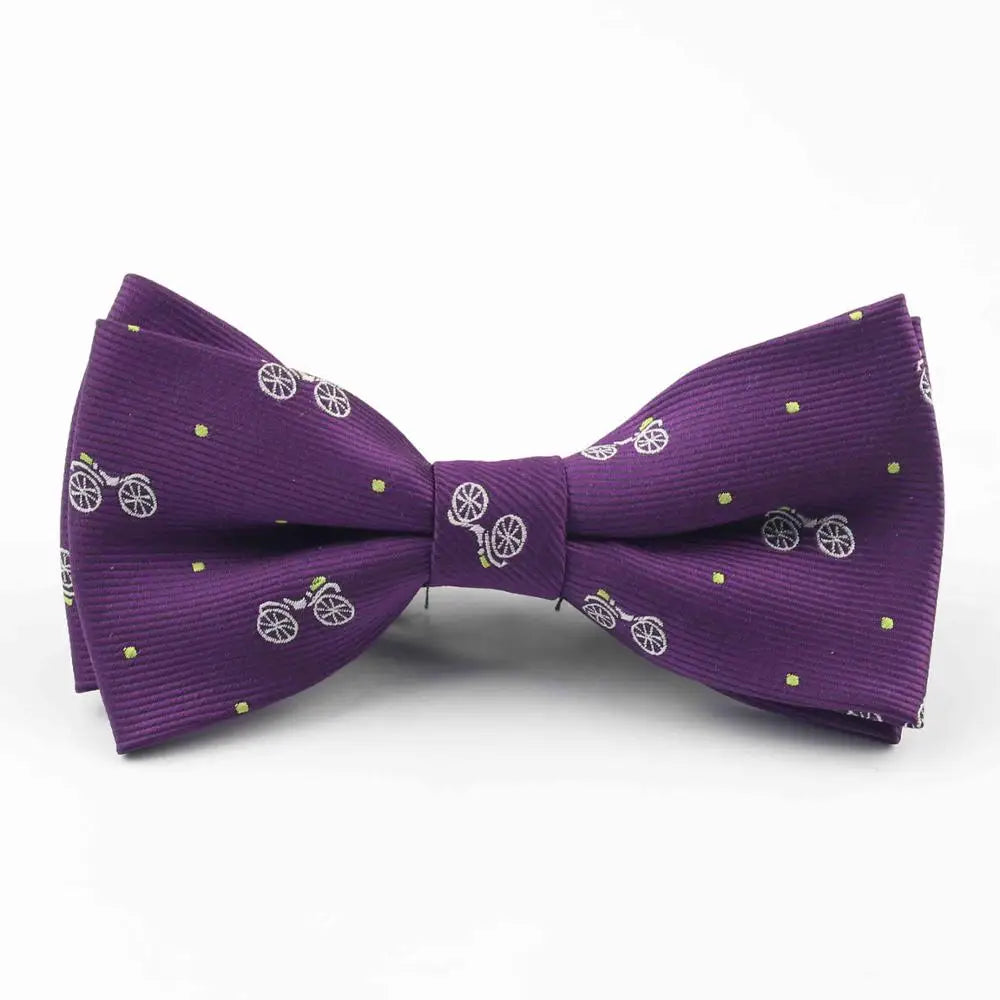 Plaid Children Bowtie Polester Bowties Baby Kid Kids Classical Pet Striped Butterfly Bow Tie Elk Bike Umbrella Dog Car