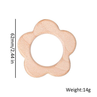 Wooden Toy Car Shape Organic Beech for Babies Teether Kids Brain Game Toys Handmade Crafts Christmas Cognitive Infants Toys