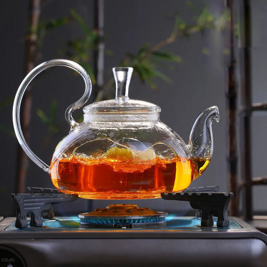 High Borosilicate Heat-Resistant Glass Teapot Chinese Glass Teapots Household Hi