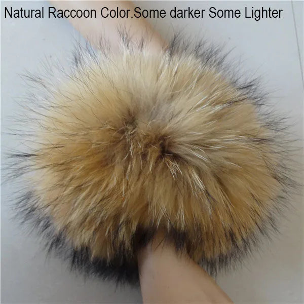 Real Fox Fur Cuffs for Women 2019 Winter Fashion Black Raccoon Fur Cuff  Lady Bracelet Wristband Arm Warmer