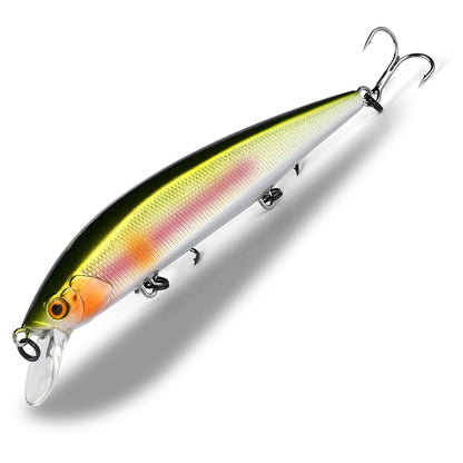 BEARKING 110mm 16g Hot Fishing Tackle A+ Tungsten System Fishing Lures Minnow Bait Suspending  Bait 16colors for Choose