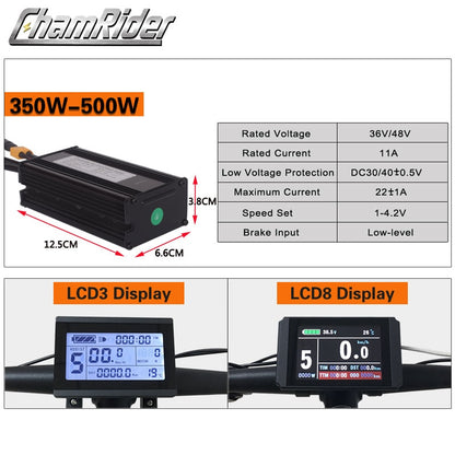 BAFANG 36V 350W 48V 500W Ebike Electric Bike Conversion Kit SWX02 8fun Brand Without Battery LCD Display RM G020.350/500.d DC