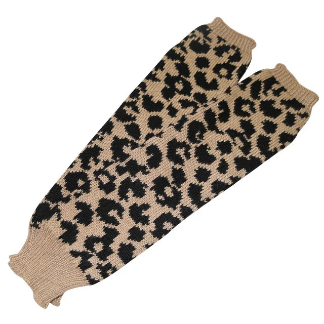 Sparsil Women Winter Arm Warmers Cashmere Fingerless Long Gloves Solid Warm Mittens Elbow Thread Knitted Sleeves 50cm Glove