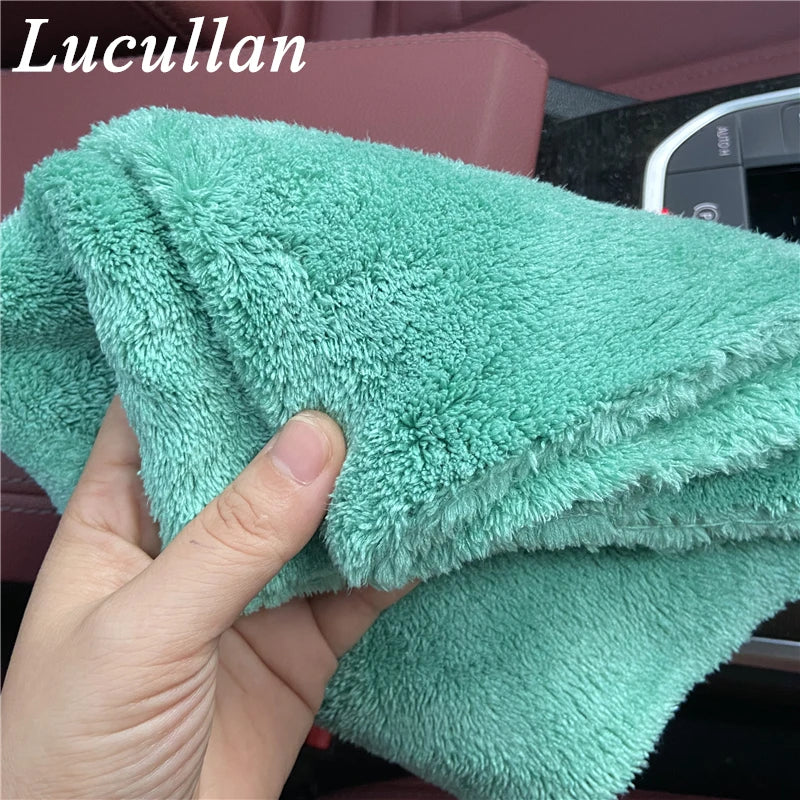 BEST!!!Plush Microfiber Edgeless Towel 16"X16" 100% Scratch Perfect for Auto Detailing,Washing,Interior Cleaning