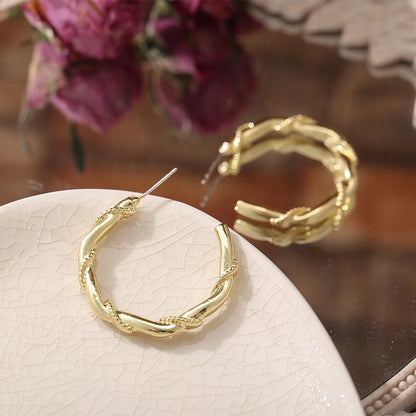 17KM New Vintage Earrings 2022 Geometric Shell Earrings for Women Girl BOHO Resin Drop Earrings Brincos Fashion Tortoise Jewelry