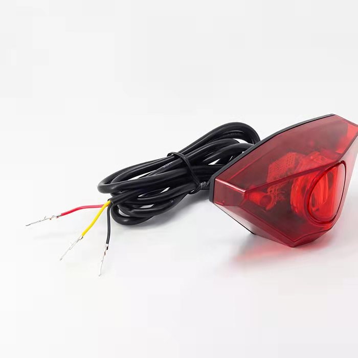 Ebike Light Different Electric Bike Headlight and E Bike Rear Light LED 6V 12V 24V 36V 48V 52V Scooter Horn and Light Switch