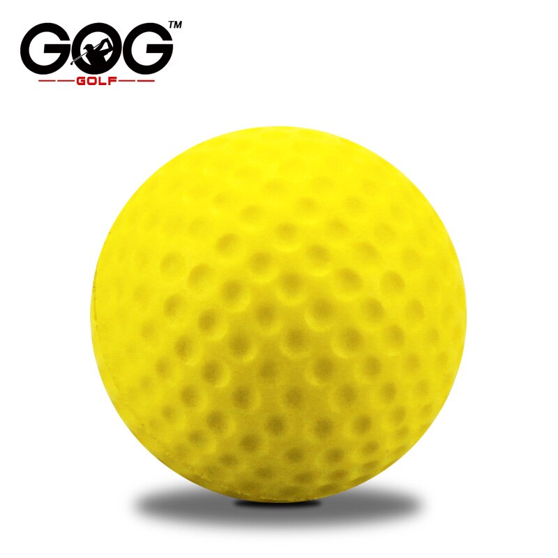 New Brand 50 Pcs/Bag Red Indoor Outdoor Training Practice Golf Sports Elastic PU Foam Balls
