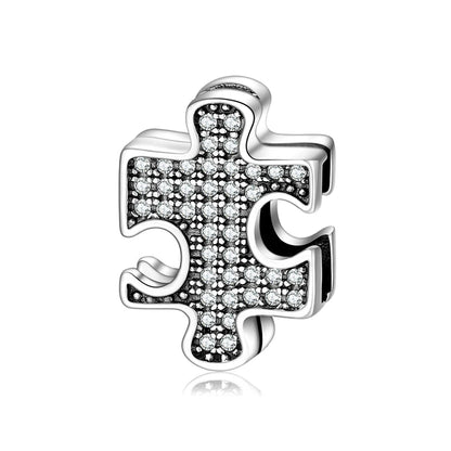 High Quality Clip Beads 925 Sterling Silver Hearts and Round Charms Fit Original Reflexions Bracelet Charms Jewelry Making