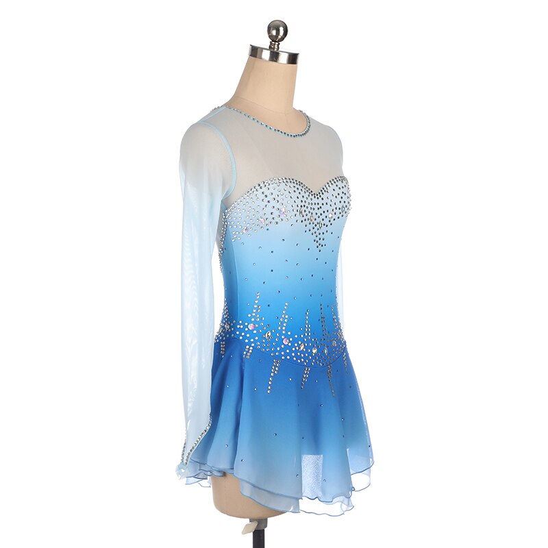 Custom Girls One Piece Sleeveless Shiny Sequins Gymnastics Ballet Leotards