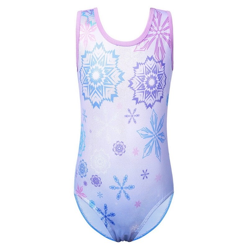 BAOHULU Sleeveless Girls Gymnastic Leotards Tank for 3-12y Kids Children Girl