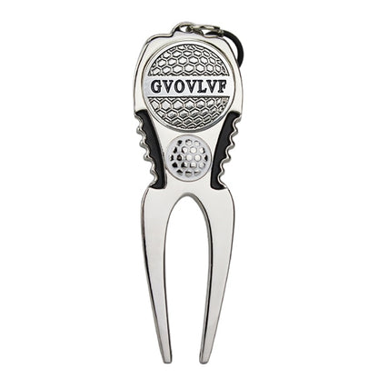 1 Pcs Golf Repair Tool Golf Divot Repair Tool Magnet With Golf Marker Key Chain Liner Clip Drop Shiping