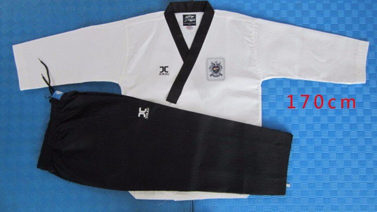 Lucamino Promotional JCALICU Taekwondo Training Uniforms J-Calicu Poomsae Practice Clothes Male/Female Tae Kwon Do Uniforms