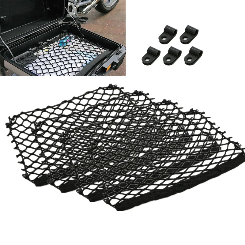 Storing Gloves Map Vario Case Panniers for BMW GS F650/F700/F750/F800/R850/R1200/R1250 GS Storage Organizer Varia Cargo Mesh Net
