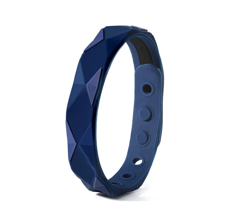 4 Colors Simple Environmental Protection Anion Silicone Bracelet Men  Women Fashion Basketball Sports Wristband Couple Bracelets