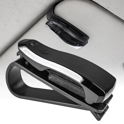 Misima Auto Sun Visor Glasses Fastener Clip Holder for Sunglasses Eyeglasses Ticket Card Universal Multi-Function Portable