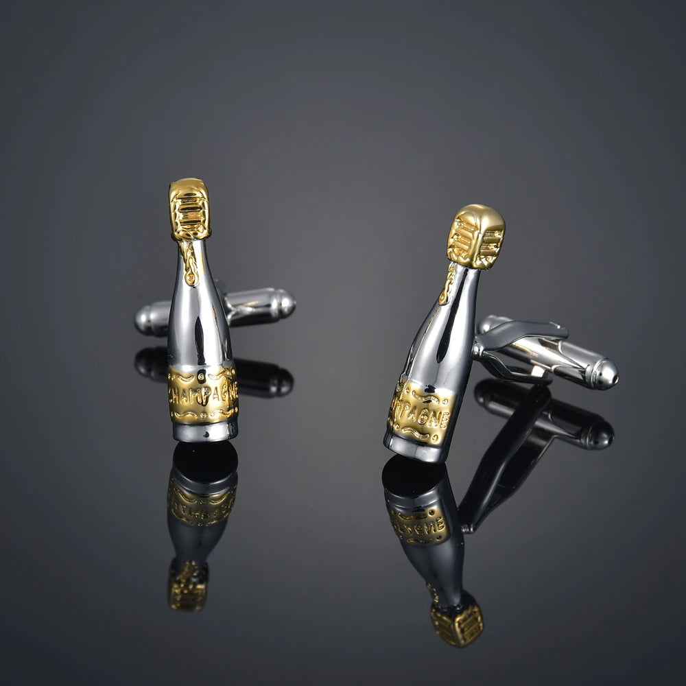 New Arrive Shirt Cufflinks Festival Christmas Cuff Links for Wedding Party Fashion Wooden/Knot/Dragon Men Sleeve Shirt Cufflinks