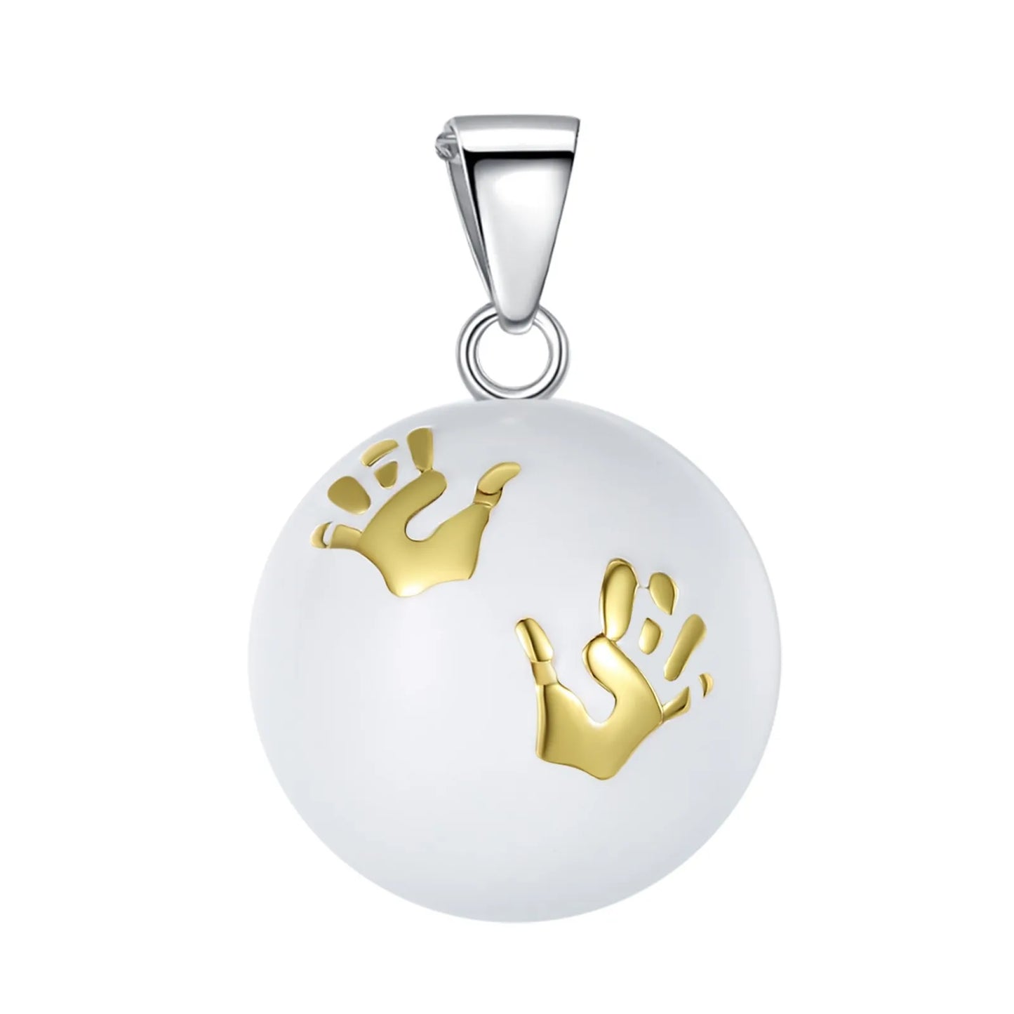 Eudora Harmony Ball Pendant Necklace Pregnancy Chime Ball Mexcian Bola Pendants Wishing Balls Fine Jewelry for Women