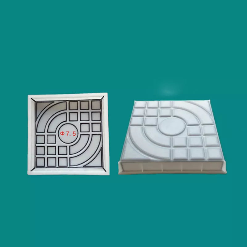 DIY Path Maker Concrete Mold Pavement Plastic Path Paving Cement Brick the Stone Road Paving Moulds Tool for Garden Decoration