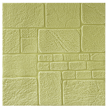 3D Wall Stickers Thick Sandstone Self-Adhesive Wallpaper Brick Pattern Collision Living Room Wall Stickers Bedroom Net Red Room