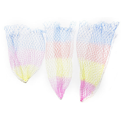 Nylon Fishing Trackle Collapsible Rhombus Mesh Hole 3Sizes Depth Folding Dip Fish Net