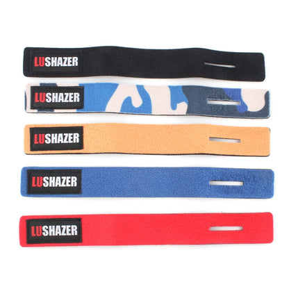 2pcs/Lot LUSHAZER Fishing Rod Tie Magic Fishing Tool Cable Tie Rod Strap Belt Tie Rod Fishing Accessories Suspenders