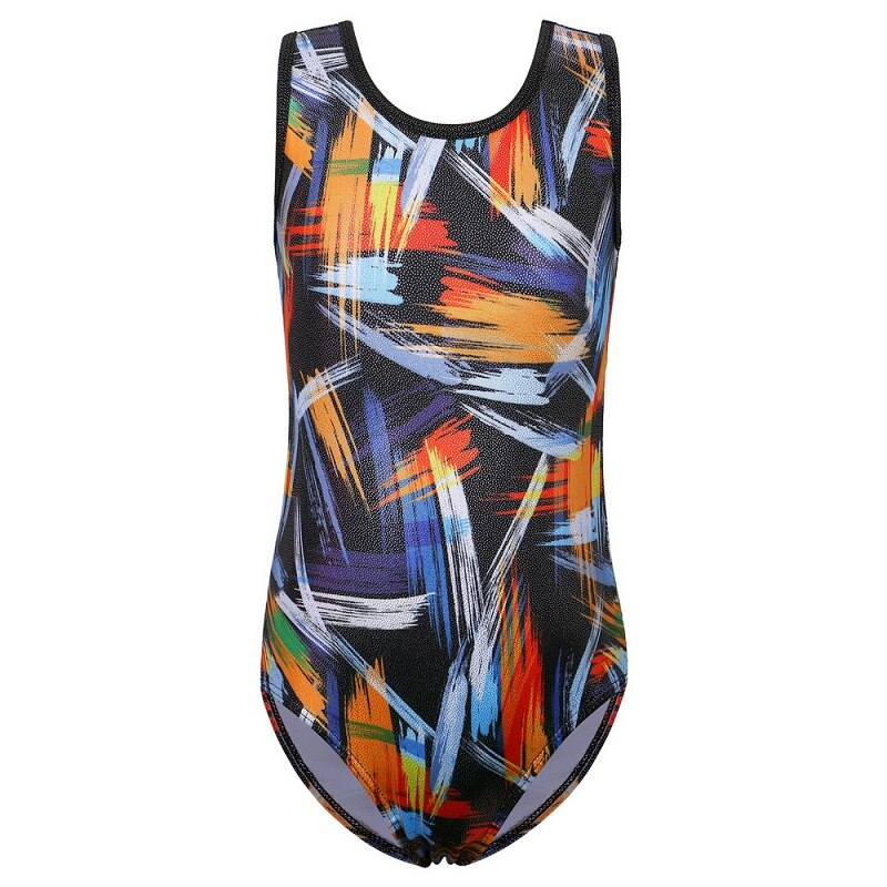 BAOHULU Sleeveless Girls Gymnastic Leotards Tank for 3-12y Kids Children Girl