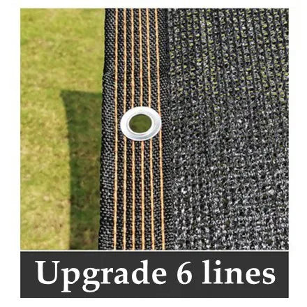 HDPE Anti-Uv Sunshade Net Garden Sunscreen Sunblock Shade Balcony Courtyard Greenhouses Shading Net Cover Car Heat Insulation