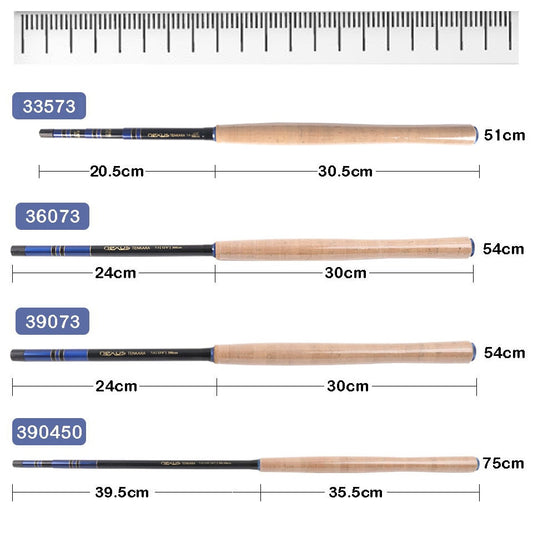 Maximumcatch Nexus 12/13ft Tenkara Telescoping Fly Fishing Rod 7:3 Action Double Zoom Tenkara Rod With Sock and Carbon Tube