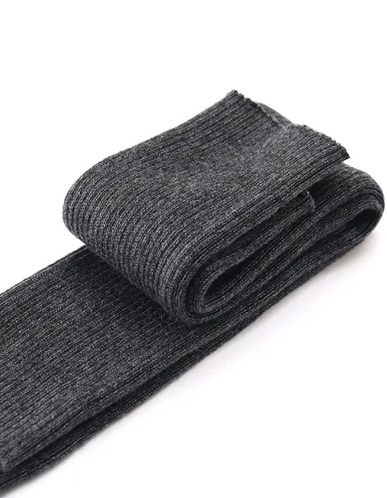 Sparsil Women Winter Arm Warmers Cashmere Fingerless Long Gloves Solid Warm Mittens Elbow Thread Knitted Sleeves 50cm Glove
