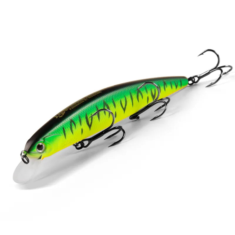 BEARKING for Artificial Fishing Lures Minnow Quality Wobblers Baits 13cm 21g Suspending Hot Model Crankbaits Popper