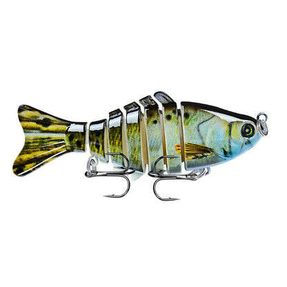 10cm 15.2g Wobblers Pike Fishing Lures Artificial Multi Jointed Sections Artificial Hard Bait Trolling Pike Carp Fishing Tools