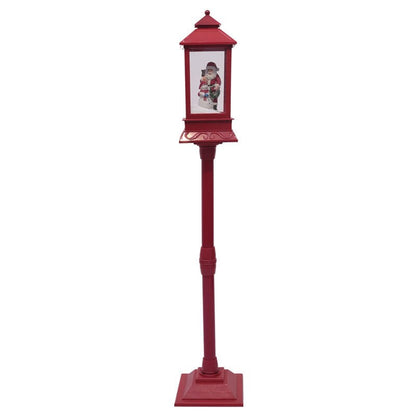Christmas Decorations Western Style Snow Street Light With Music Merry Christmas Decoration for Garden