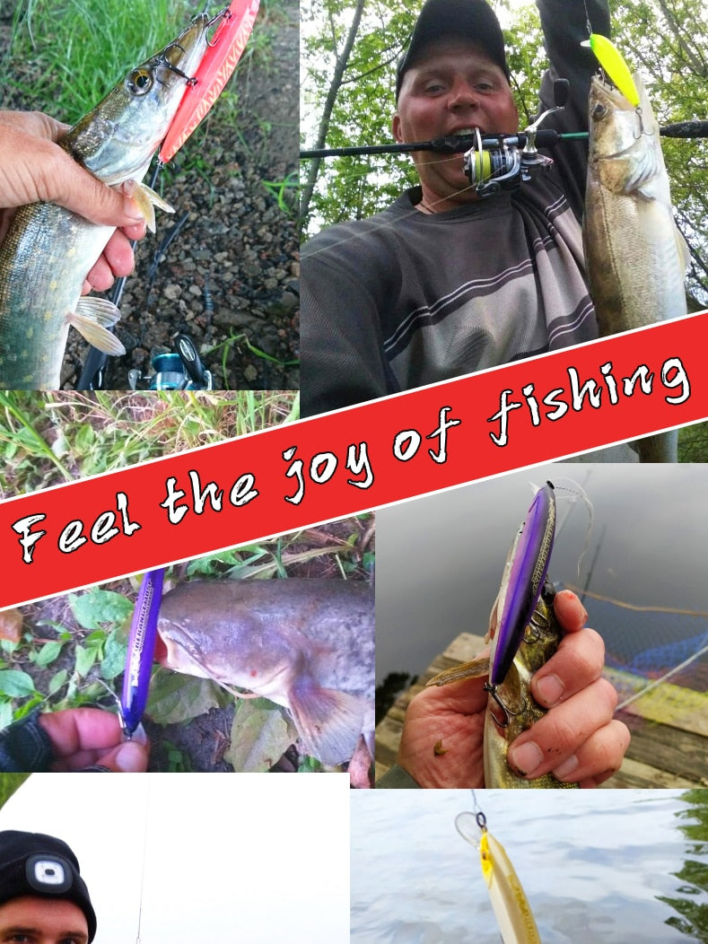 BEARKING 110mm 16g Hot Fishing Tackle A+ Tungsten System Fishing Lures Minnow Bait Suspending  Bait 16colors for Choose