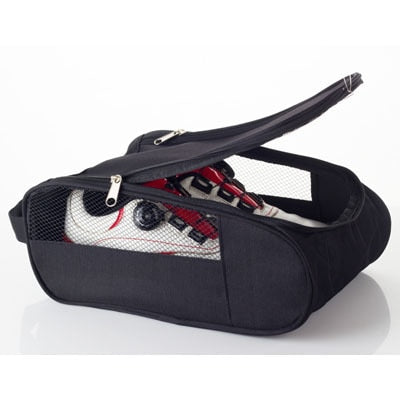Portable Golf Shoes Bag Zipper Shoe Case Breathable Water Resistant Carrier Shoe Accessory Black Green Red Drop Ship