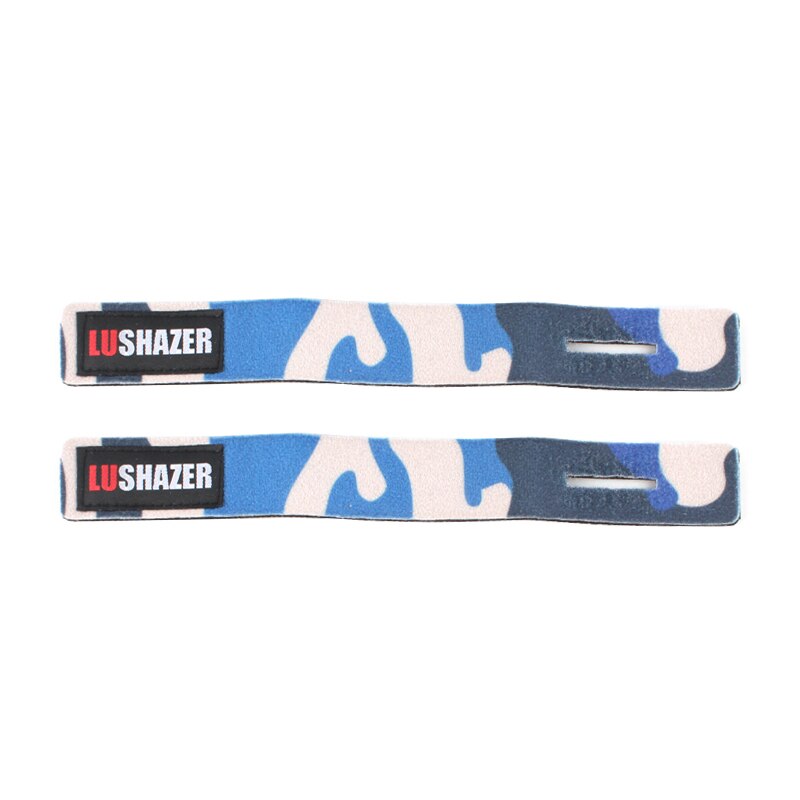 2pcs/Lot LUSHAZER Fishing Rod Tie Magic Fishing Tool Cable Tie Rod Strap Belt Tie Rod Fishing Accessories Suspenders