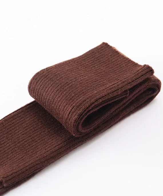 Sparsil Women Winter Arm Warmers Cashmere Fingerless Long Gloves Solid Warm Mittens Elbow Thread Knitted Sleeves 50cm Glove