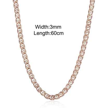 Davieslee Pendant Necklace for Women 12 Zodiac Sign Constellation Yellow Rose Gold Color Womens Necklaces Round Shaped LGPM16