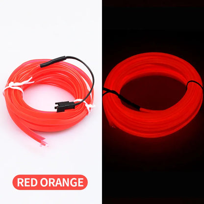 Ambient Lamp RGB Car LED Neon Cold Light Auto Interior Atmosphere Light Refit Decoration Strips Shine Usb/Cigar Lighter/Driver