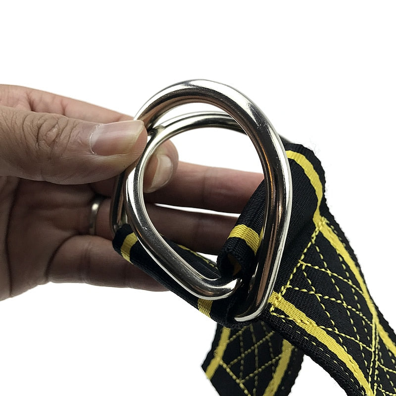 Tree Swing Hanging Kit With Tree Protectors and Protective Sleeves. Two 10ft Long Straps Holds 2500 Lbs