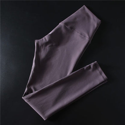 Super Stretchy Gym Tights Tummy Control Yoga Pants With Hidden Pocket High Waist Sport Leggings Push Up Running Pants Women
