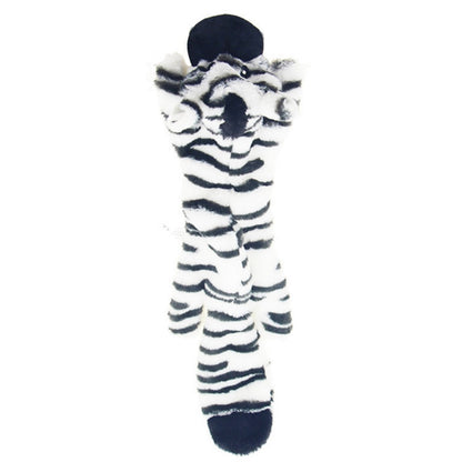2023 New Cute Plush Toys Squeak Pet Wolf Rabbit Animal Plush Toy Dog Chew Squeaky Whistling Involved Squirrel Dog Toys