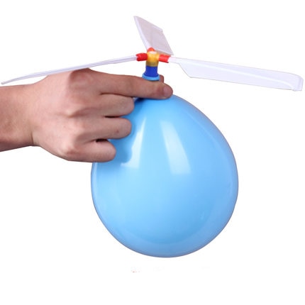 1Pcs/ Lot Funny Traditional Classic Sound Balloon Helicopter UFO Kids Child Children Play Flying Toys Ball Outdoor Fun Sports