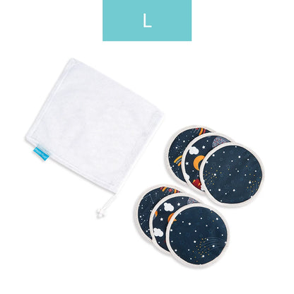 HappyFlute Bamboo Breast Pad Nursing Pads for Mum Waterproof Washable Feeding Pad Bamboo Reusable Breast Pads With Laundry Bag