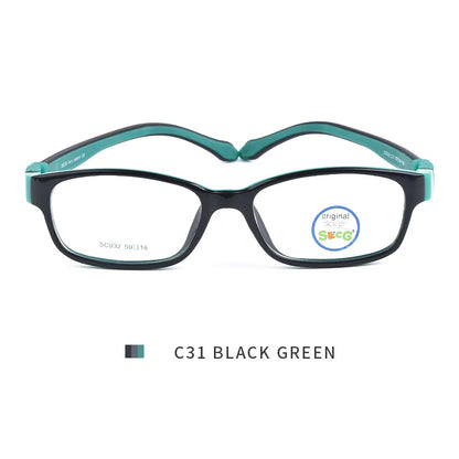 SECG Ultralight Flexible Soft Kids Frame Children Optical Spectacle Frame Glasses for Sight Eyeglass Lunettes De Vue Enfant