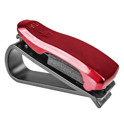 Misima Auto Sun Visor Glasses Fastener Clip Holder for Sunglasses Eyeglasses Ticket Card Universal Multi-Function Portable