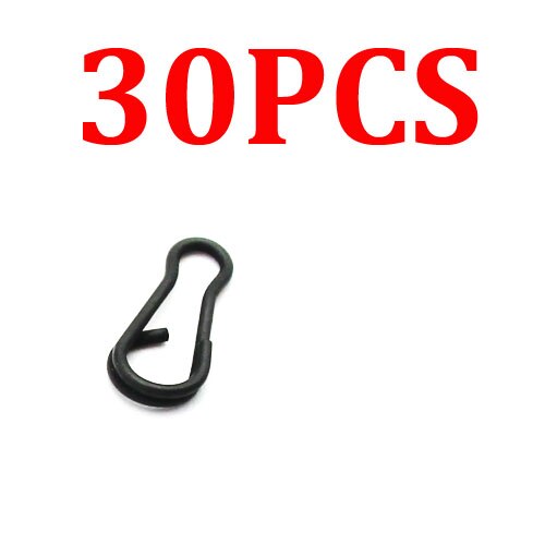 Run Rig Kit Accessories for Carp Fishing Running Rig Ring Rubber Beads for Carp Rigs Hair Rig Tackle