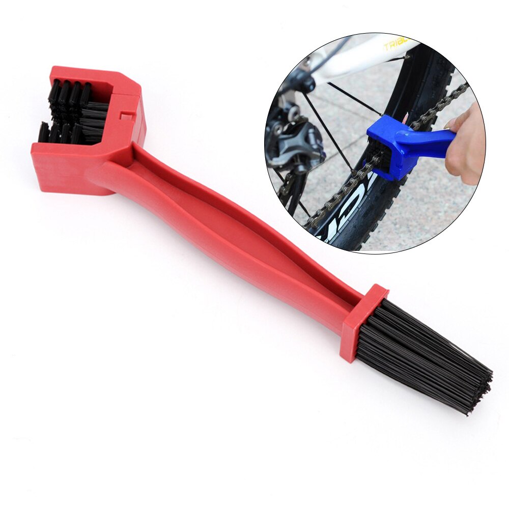 ZK30 Portable Bicycle Chain Cleaner Bike Brushes Scrubber Wash Tool Mountain Cycling Cleaning Kit Outdoor Accessory